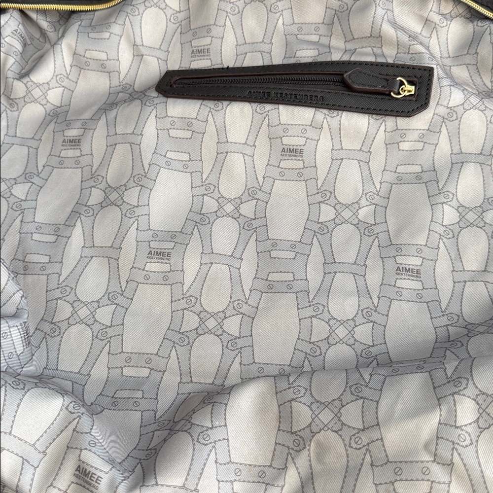 Aimee Kestenberg Nylon Black Tote Bag - Picture 15 of 16